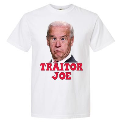 Anti Biden AntiBiden Pro Trump 2024 ProTrump Funny Traitor Joe Meme Garment-Dyed Heavyweight T-Shirt