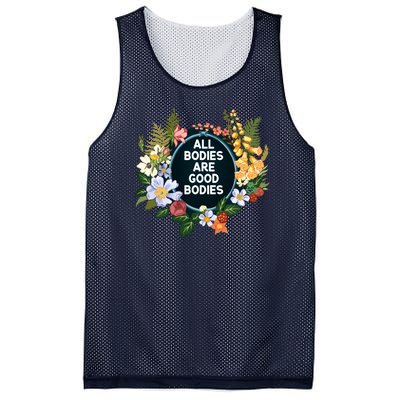 All Bodies Are Good Bodies Mesh Reversible Basketball Jersey Tank