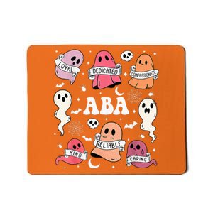 Applied Behavior Analysis ABA Halloween Spooky Cute Ghosts Mousepad