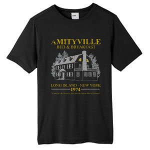 Amityville Bed And Breakfast Tall Fusion ChromaSoft Performance T-Shirt