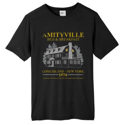 Amityville Bed And Breakfast Tall Fusion ChromaSoft Performance T-Shirt