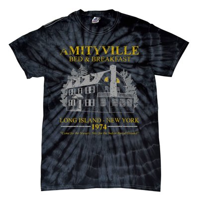 Amityville Bed And Breakfast Tie-Dye T-Shirt