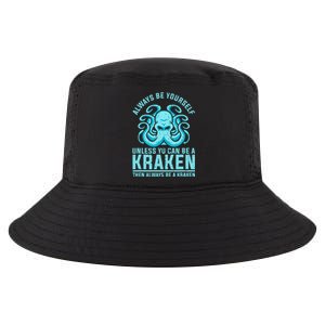 Always Be A Kraken Funny Crypto Cool Comfort Performance Bucket Hat