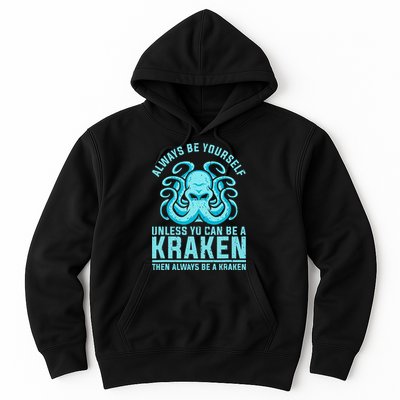 Always Be A Kraken Funny Crypto Hoodie