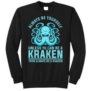 Always Be A Kraken Funny Crypto Sweatshirt