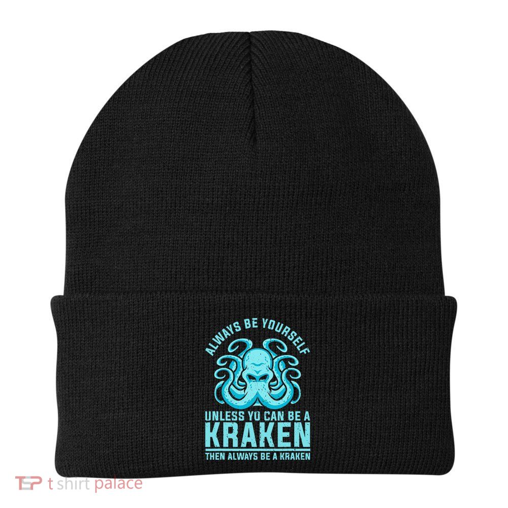 Always Be A Kraken Funny Crypto Beanie