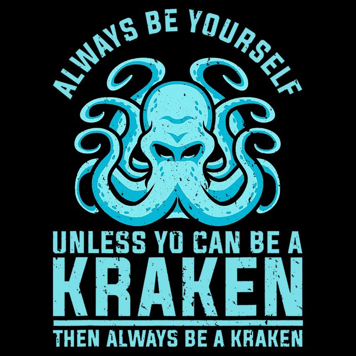 Always Be A Kraken Funny Crypto 16 in Basic Backpack