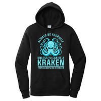 Always Be A Kraken Funny Crypto Women's Pullover Hoodie