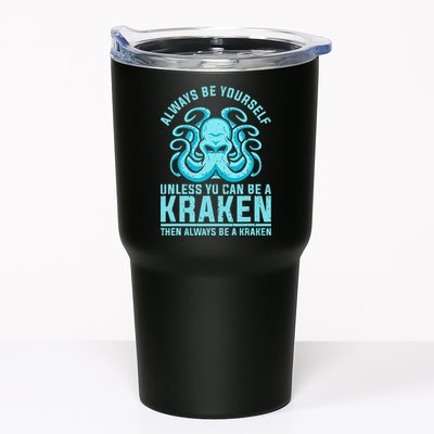 Always Be A Kraken Funny Crypto Tumbler