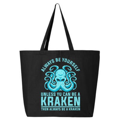 Always Be A Kraken Funny Crypto 25L Jumbo Tote