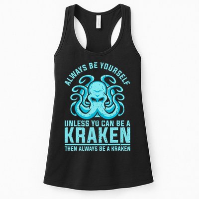 Always Be A Kraken Funny Crypto Womens Tank Top