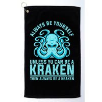 Always Be A Kraken Funny Crypto Golf Towel