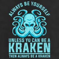 Always Be A Kraken Funny Crypto Golf Towel