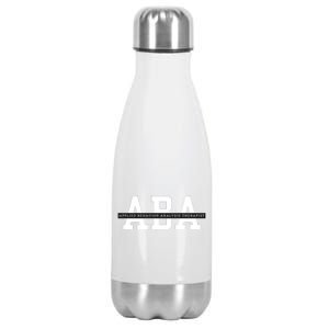 Applied Behavior Analysis Therapist Stainless Steel Insulated Water Bottle