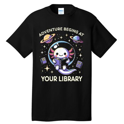 Adventure Begins At Your Library Summer Reading Program 2024 Tall T-Shirt