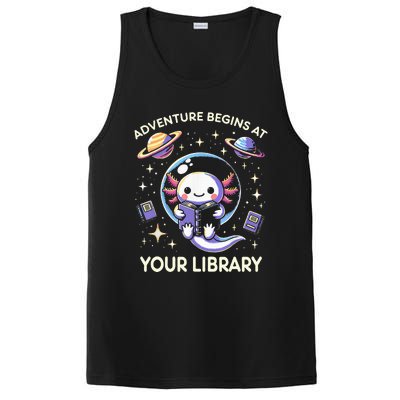 Adventure Begins At Your Library Summer Reading Program 2024 PosiCharge Competitor Tank