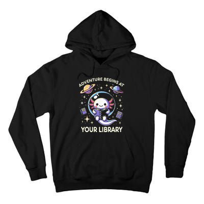 Adventure Begins At Your Library Summer Reading Program 2024 Tall Hoodie