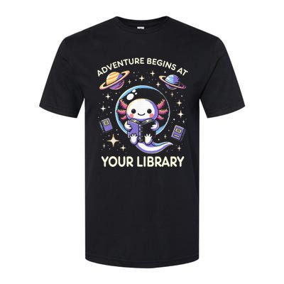 Adventure Begins At Your Library Summer Reading Program 2024 Softstyle® CVC T-Shirt