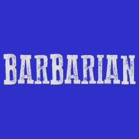 Awesome BARBARIAN Button