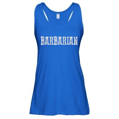 Awesome BARBARIAN Ladies Essential Flowy Tank