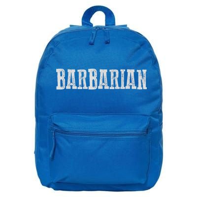Awesome BARBARIAN 16 in Basic Backpack