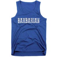 Awesome BARBARIAN Tank Top