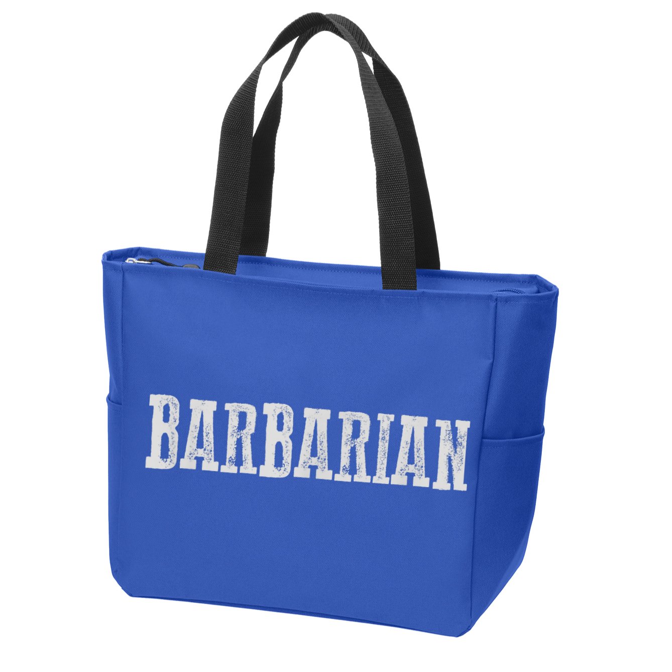 Awesome BARBARIAN Zip Tote Bag