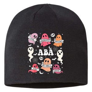 Applied Behavior Analysis ABA Halloween Spooky Cute Ghosts Sustainable Beanie