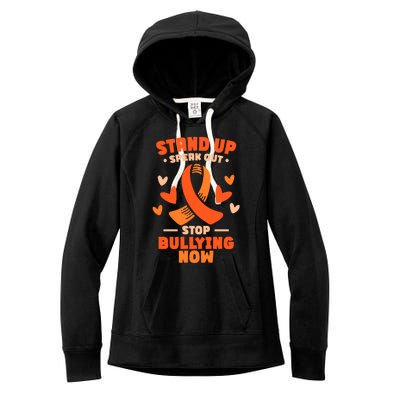 Anti Bullying Awareness And Prevention Month Women's Fleece Hoodie