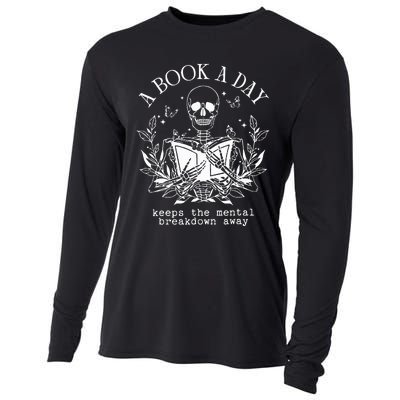 A Book A Day Keep The Mental Breakdown Away Cooling Performance Long Sleeve Crew