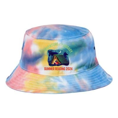 Adventure Begins At Your Library Summer Reading Program 2024 Tie Dye Newport Bucket Hat