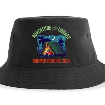 Adventure Begins At Your Library Summer Reading Program 2024 Sustainable Bucket Hat