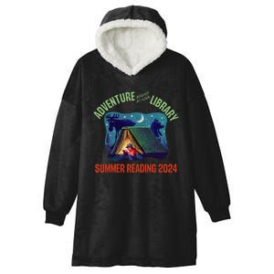 Adventure Begins At Your Library Summer Reading Program 2024 Hooded Wearable Blanket