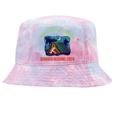 Adventure Begins At Your Library Summer Reading Program 2024 Tie-Dyed Bucket Hat