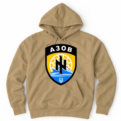 Azov Battalion A30B Shield Special Forces Ukraine Hoodie