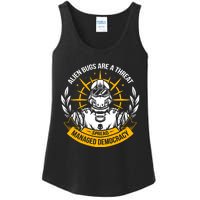 Alien Bugs Are A Threat Spread Managed Democracy Ladies Essential Tank