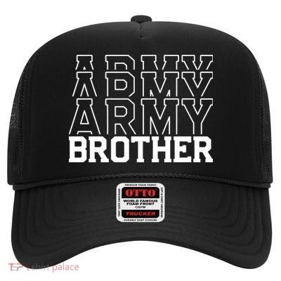 Army Brother High Crown Mesh Back Trucker Hat