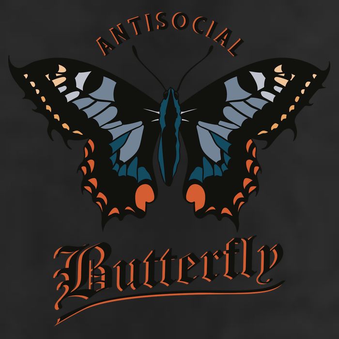 Antisocial Butterfly Adult Drive Performance Visor