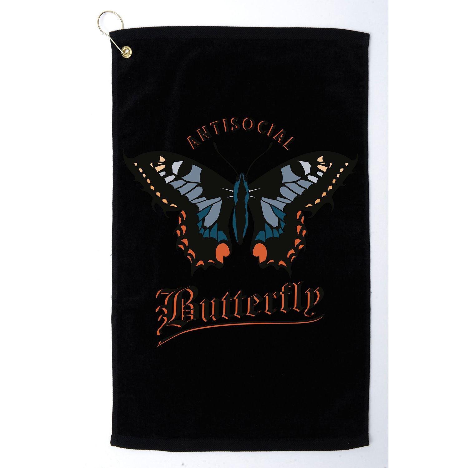 Antisocial Butterfly Golf Towel