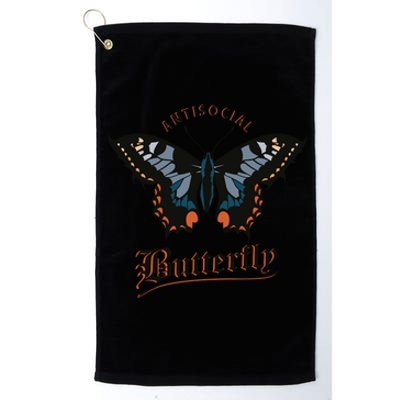 Antisocial Butterfly Platinum Collection Golf Towel