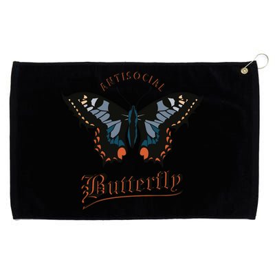 Antisocial Butterfly Grommeted Golf Towel