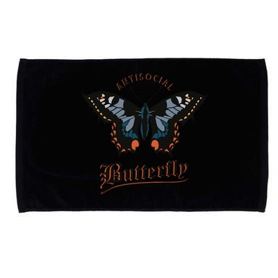 Antisocial Butterfly Microfiber Hand Towel