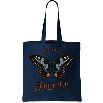 Antisocial Butterfly Tote Bag