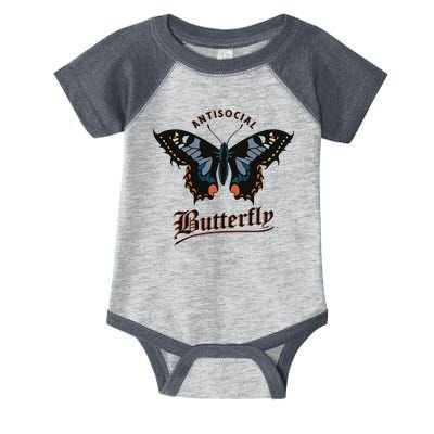 Antisocial Butterfly Infant Baby Jersey Bodysuit