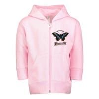 Antisocial Butterfly Toddler Zip Fleece Hoodie