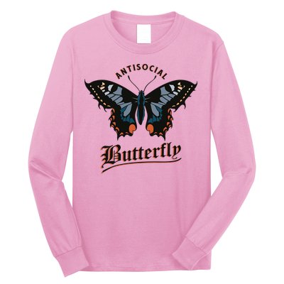 Antisocial Butterfly Long Sleeve Shirt