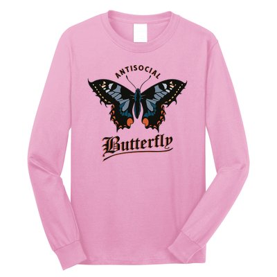 Antisocial Butterfly Long Sleeve Shirt