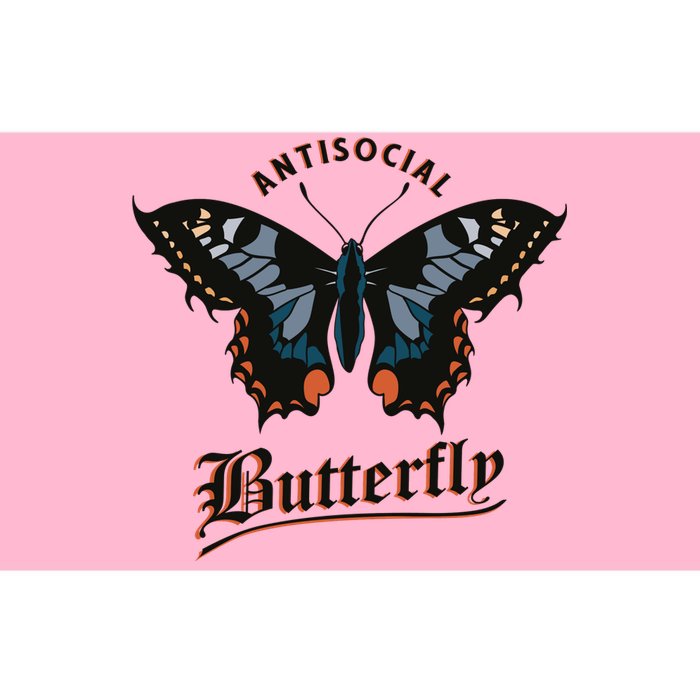 Antisocial Butterfly Bumper Sticker