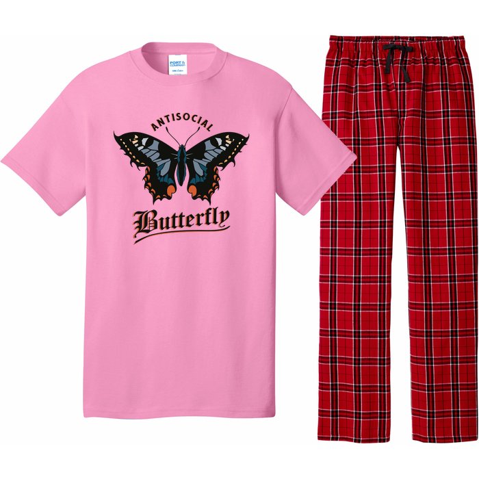 Antisocial Butterfly Pajama Set