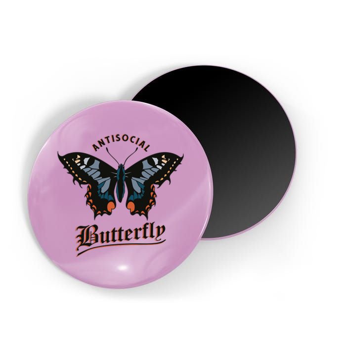 Antisocial Butterfly Magnet